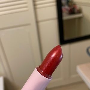 Sephora lipstories metallic red lipstick